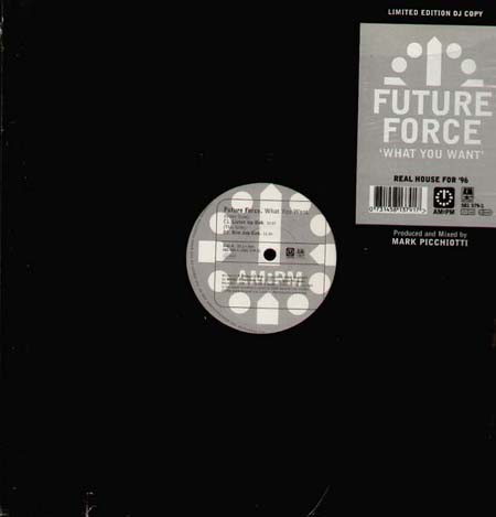 FUTURE FORCE - What You Want (Mark Picchiotti Rmxs)