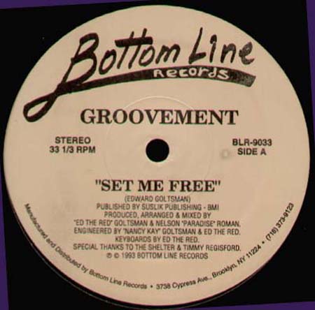 GROOVEMENT - Set Me Free / Raw Tropicana