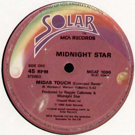 MIDNIGHT STAR - Midas Touch