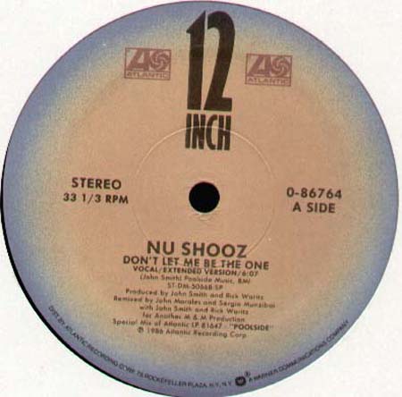 NU SHOOZ - Don't Let Me Be The One