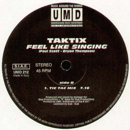 TAK TIX - Feel Like Singing