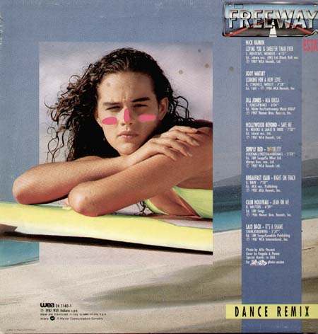 VARIOUS (NICK KAMEN,JODY WATLEY,JILL JONES...) - Freeway Estate 87 (Dance remix)