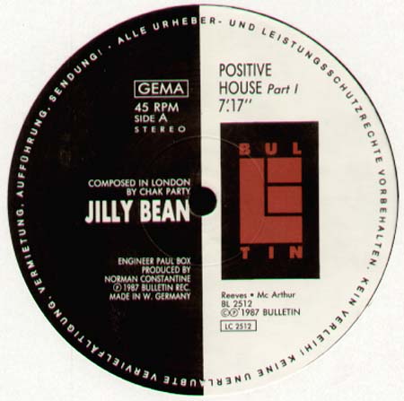 JILLY BEAN - Positive House