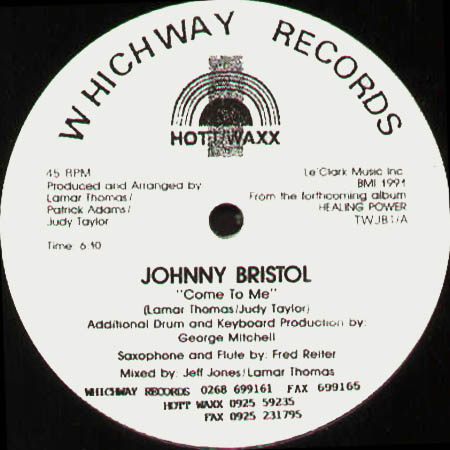 JOHNNY BRISTOL - Come To Me