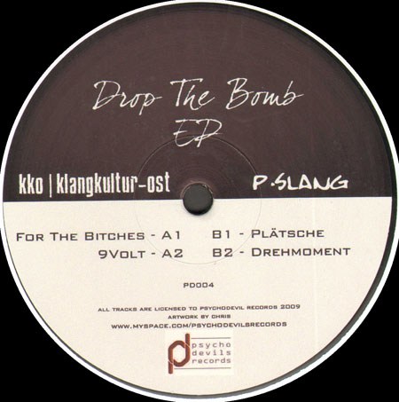 KKO / P.SLANG - Drop The Bomb Ep 