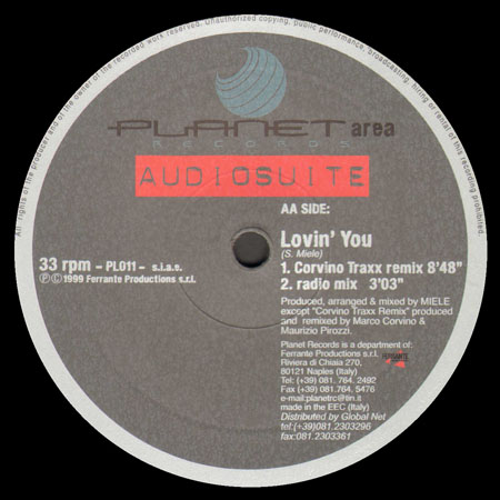 AUDIOSUITE - Lovin' You (Corvino Traxx Rmx)