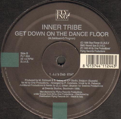 INNER TRIBE - Get Down On The Dance Floor