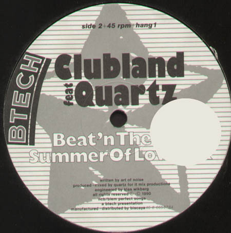 CLUBLAND - Let's Get Busy / Beat'n The Art - Feat. Quartz
