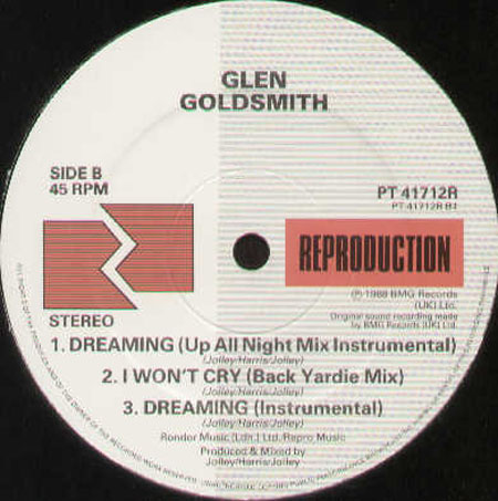 GLEN GOLDSMITH - Dreaming