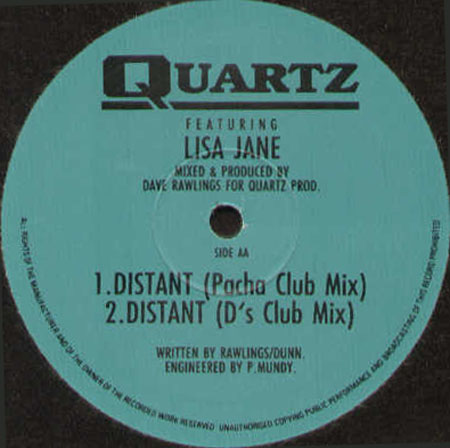 QUARTZ - Distant, Feat. Lisa Jane 