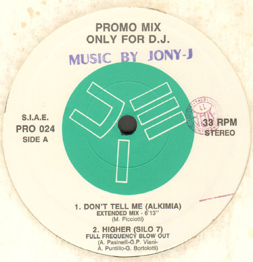 VARIOUS (ALKIMIA / SILO 7 / REACT 2 RHYTHM / RED LIGHT) - Promo Mix 24 (Don't Tell Me / Higher / Intoxication / The Rhythm Formula Ep)