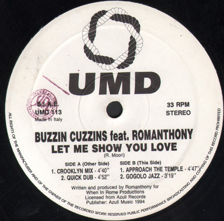 BUZZIN CUZZINS - Let Me Show You Love, Feat. Romanthony