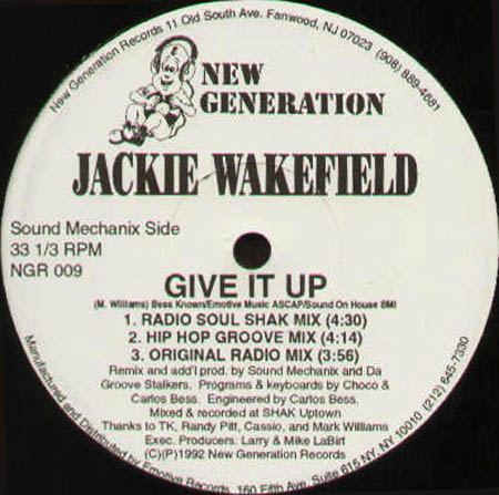 JACKIE WAKEFIELD - Give It Up