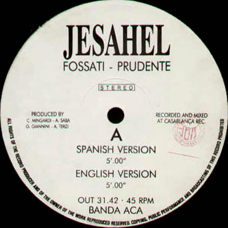 FOSSATI / PRUDENTE - Jesahel