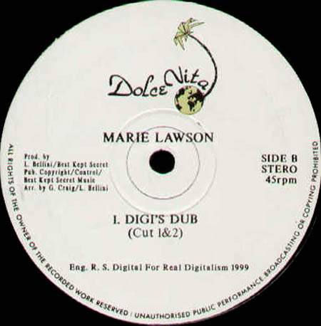MARIE LAWSON - Ain't No Way 