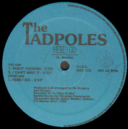 THE TADPOLES - Here I Go