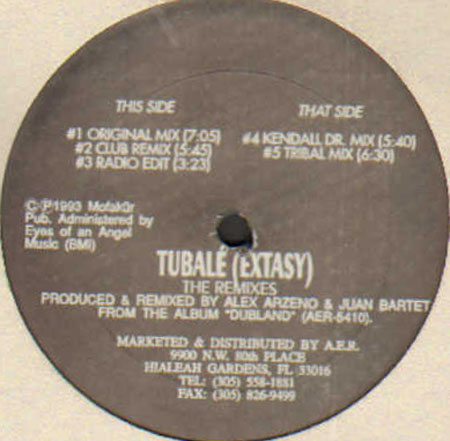 WARNING (JUAN BARTET & ALEX ARZENO) - Tubale (Extasy)