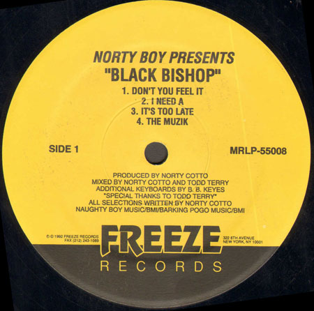 NORTY BOY - Norty Boy Presents Black Bishop
