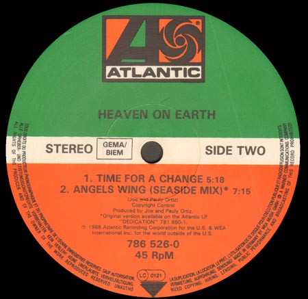 HEAVEN ON EARTH - On An Angel's Wing