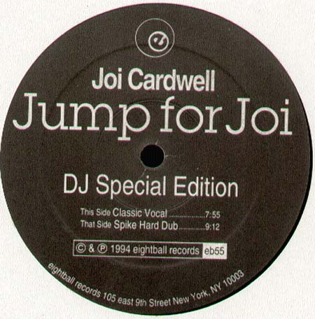 JOI CARDWELL - Jump For Joi (Dj Special Edition)