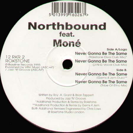 NORTHBOUND - Never Gonna Be The Same, Feat. Mone (Jazz-N-Groove Vocal Club Mix)
