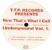 VARIOUS (C + C MUSIC FACTORY / INCOGNITO / TOWA TEI)   - Now That's What I Call Underground Vol. 1