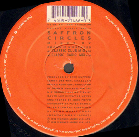 SAFFRON - Circles (Frankie Knuckles Mixes)