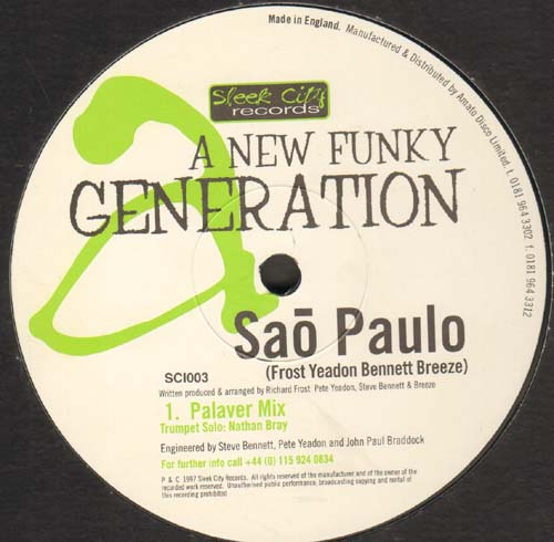 A NEW FUNKY GENERATION - Sao Paulo