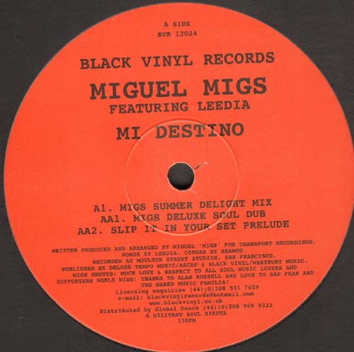 MIGUEL MIGS                    - Mi Destino