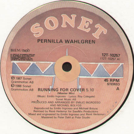 PERNILLA WAHLGREN - Running For Cover