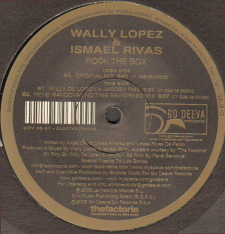 WALLY LOPEZ & ISMAEL RIVAS - Rock The Box