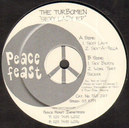 THE TURBOMEN - Sexy Lady EP