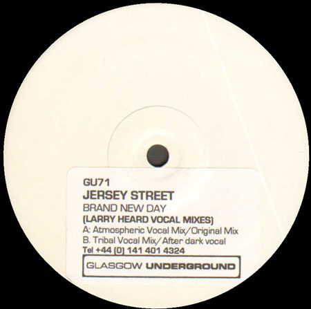 JERSEY STREET - Brand New Day (Larry Heard Vocal Mixes)