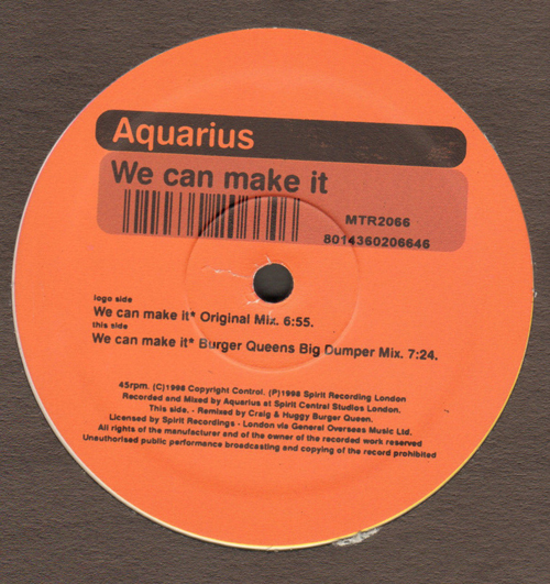 AQUARIUS - We Can Make It
