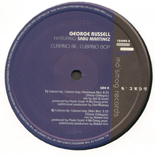 GEORGE RUSSELL - Cubano Be, Cubano Bop