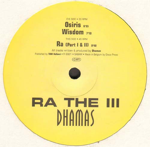 DHAMAS - Ra The III