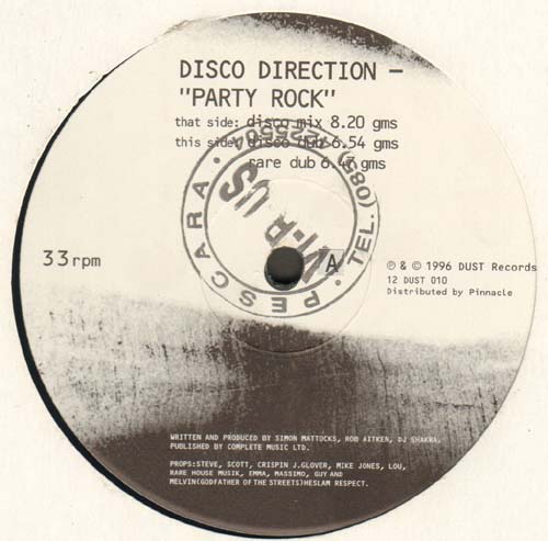 DISCO DIRECTION - Party Rock