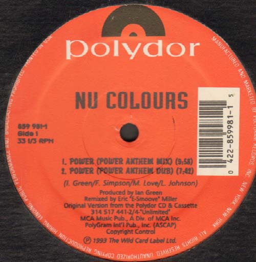 NU COLOURS  - Power