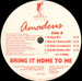 AMADEUS - Bring It Home To Me (M.Joshua, The Don Rmxs)