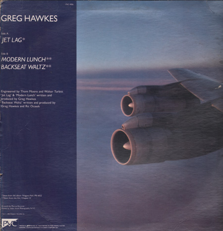 GREG HAWKES - Jet Lag