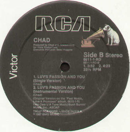CHAD - Luv's Passion And You