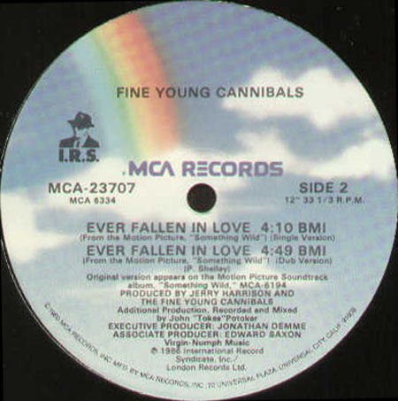 FINE YOUNG CANNIBALS - Ever Fallen In Love