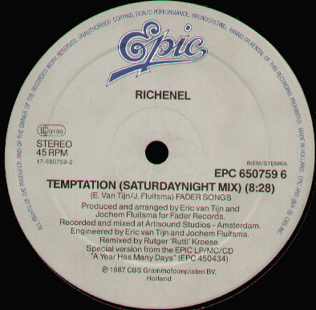 RICHENEL - Temptation 