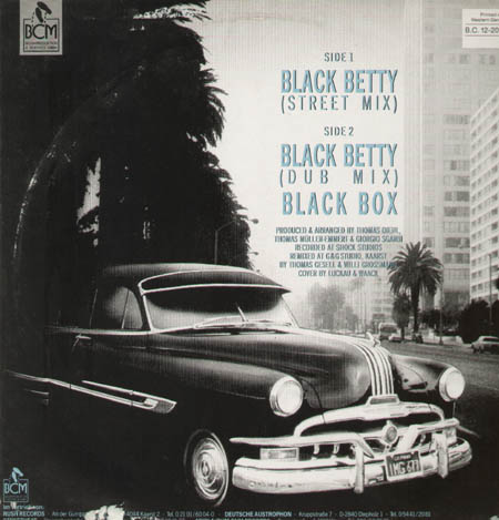 SHOCK BROTHERS - Black Betty