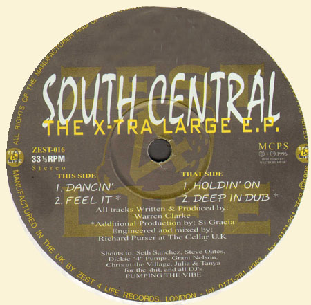 SOUTH CENTRAL - The X-Tra Large EP