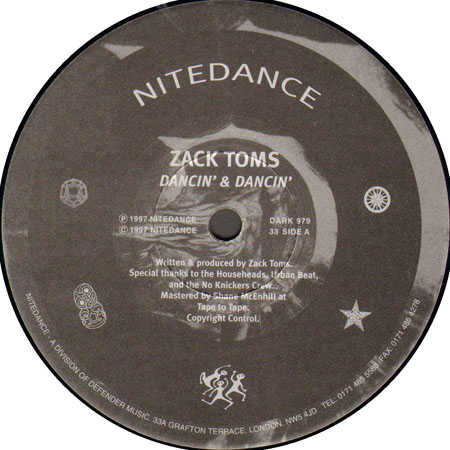 ZACK TOMS - Dancin' & Dancin'