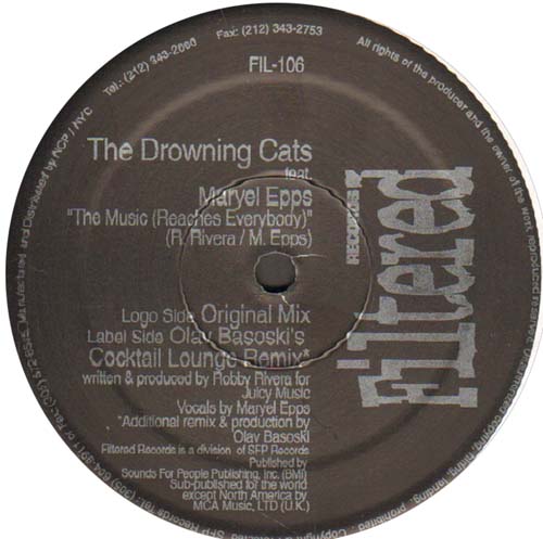 DROWNING CATS - The Music (Reaches Everybody) - Feat. Maryel Epps