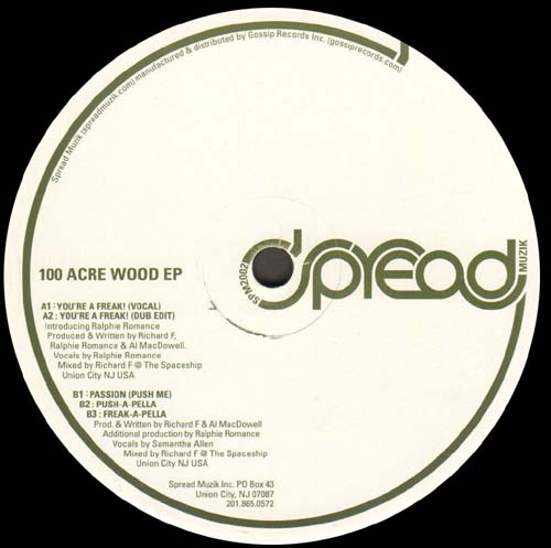 RICHARD F - 100 Acre Wood EP