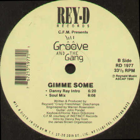 GROOVE AND THE GANG - Gimme Some