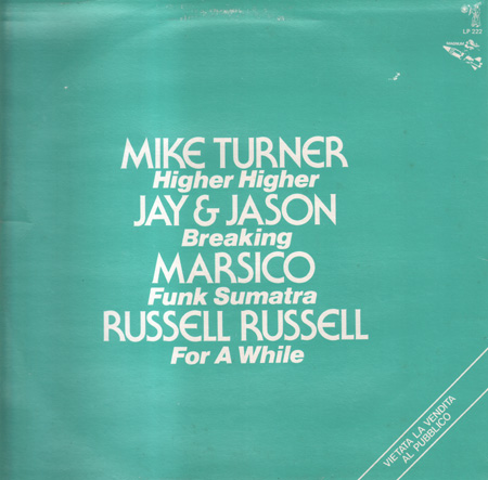 VARIOUS (MIKE TURNER / JAY & JASON / MARSICO / RUSSELL RUSSELL)  - Discoinverno 84